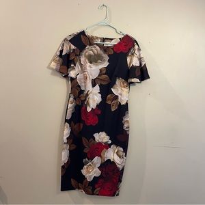 Calvin Klein Floral Summer/Cocktail Dress